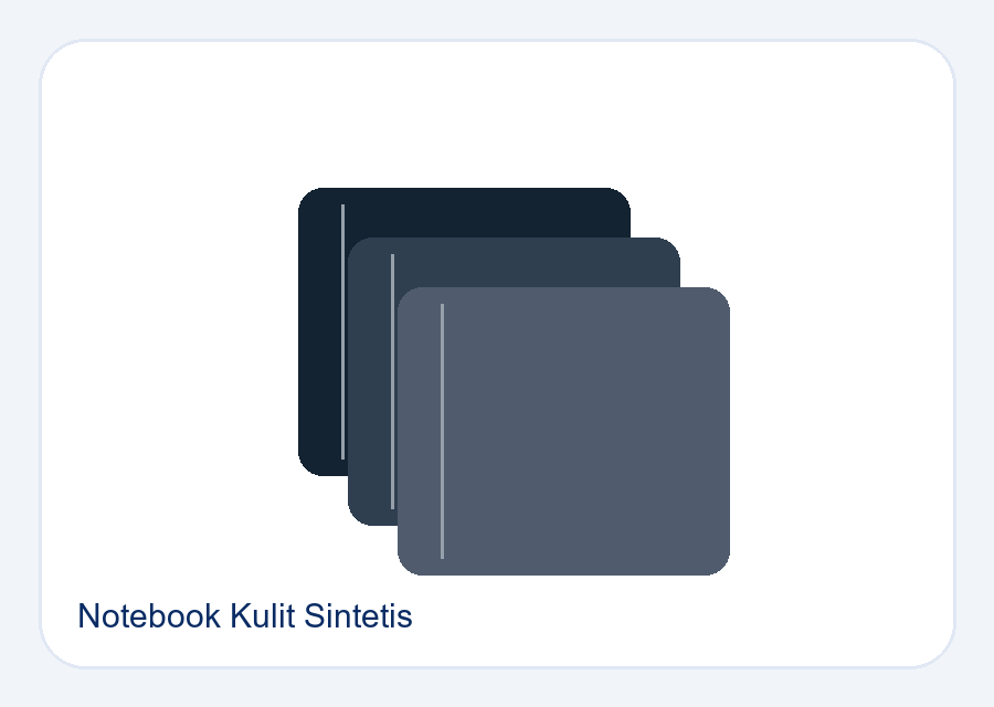 Notebook Kulit Sintetis